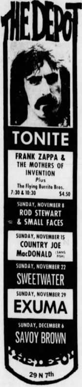 25/10/1970Depot, Minneapolis, MN